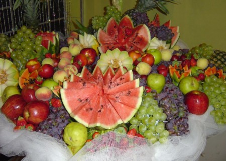 MESA DE FRUTAS